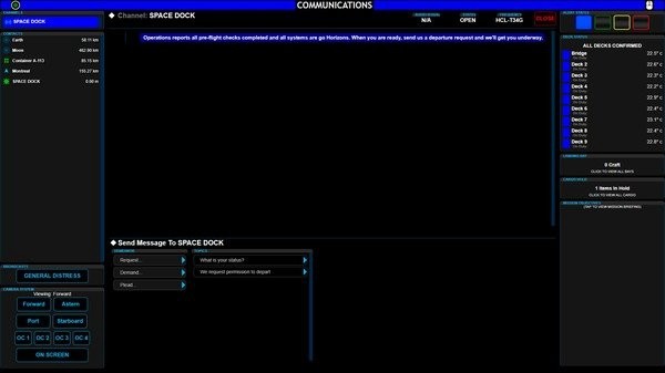 星際飛船模擬器截圖