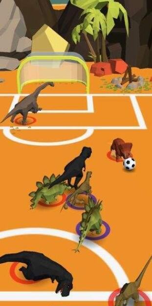 恐龙足球3D截图2