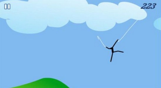 空中繩索火柴人截圖