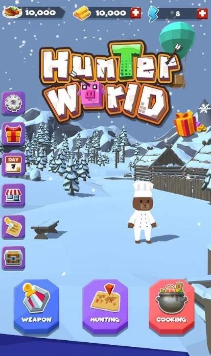 獵人世界圣誕狂歡截圖