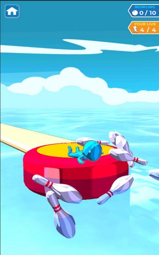 水上滑行保龄球截图3