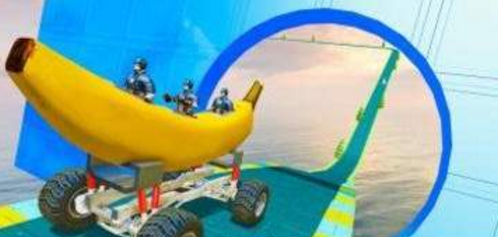 香蕉船赛车跑酷截图2