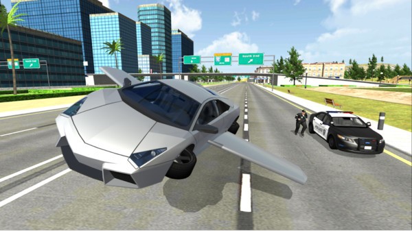 飞翔汽车之城3D截图1