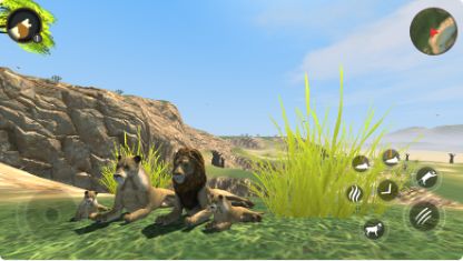 野生狮子生存模拟器截图2