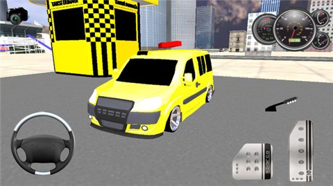 出租车载客模拟截图3