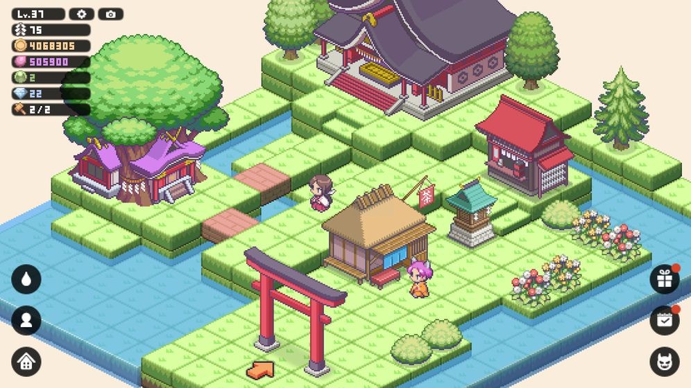 像素神廟游戲截圖