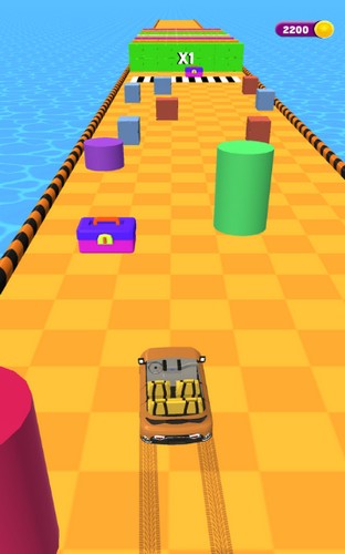 绕桩汽车3D游戏截图2