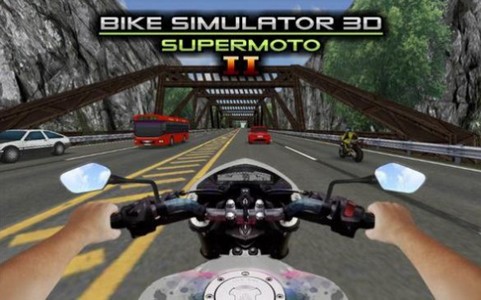超级摩托车模拟器3D截图1