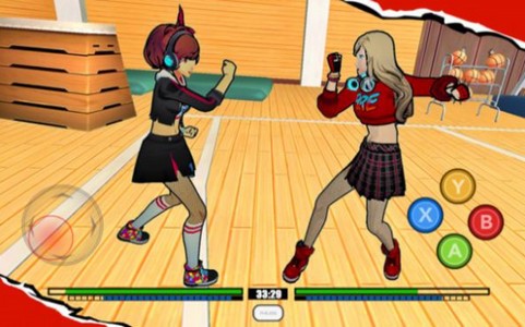 高中女生动漫战役游戏截图2