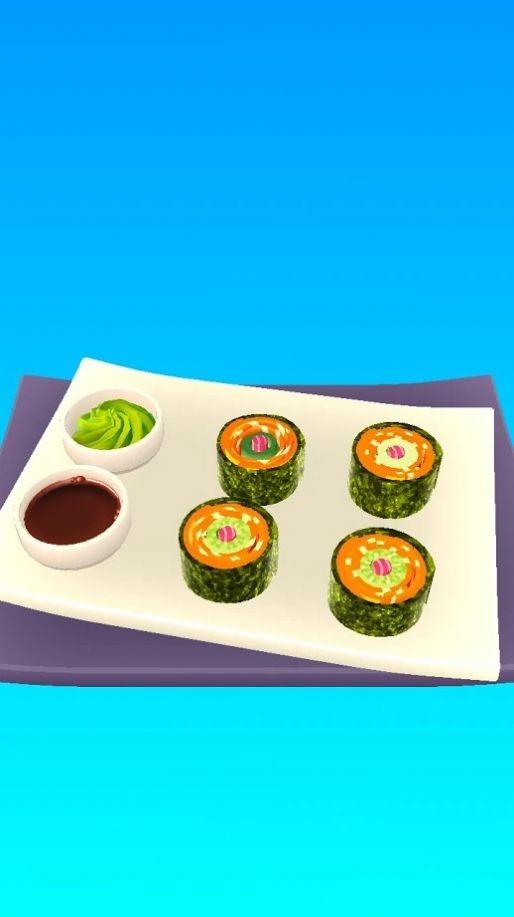 寿司卷3D游戏截图2