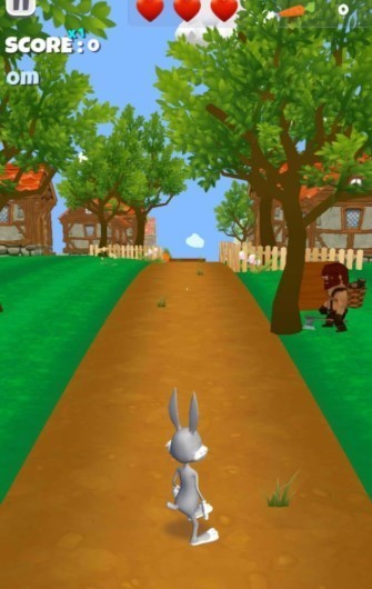 小兔子跑酷3D截图2