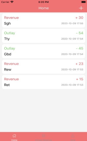 小粉账本记录截图