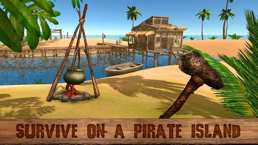 海盗群岛生存模拟器3D截图2