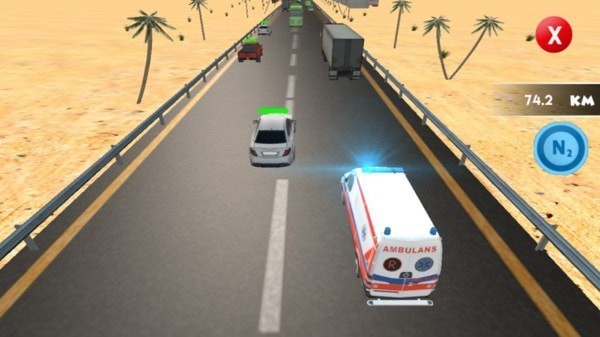 极速救护车模拟器截图1