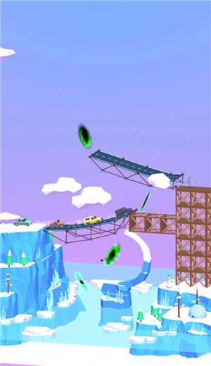 橋梁搭建3D截圖