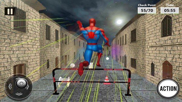 蜘蛛侠跑酷模拟截图3