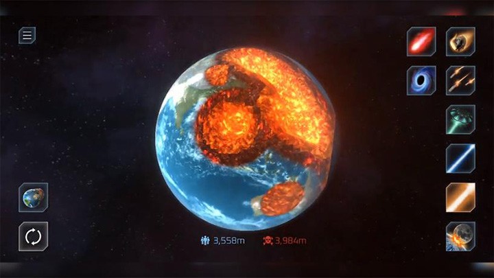 行星粉碎模拟器截图1