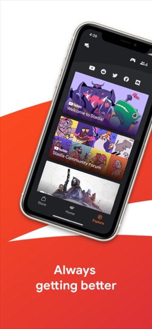 谷歌云游戏截图