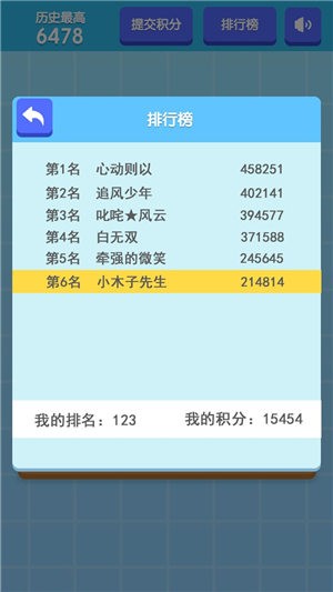2048积分版截图