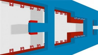 伸缩方块截图