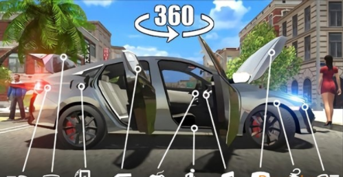 汽车城市驾驶模拟器游戏截图2
