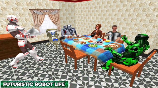 机器人家庭模拟器截图1