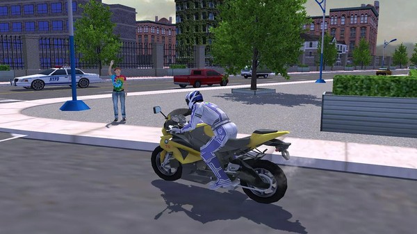 城市摩托车骑手截图3