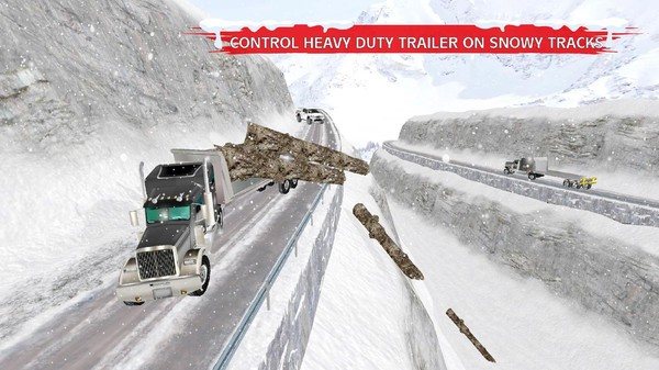 冬季雪卡车3D截图3