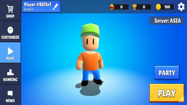 玩具人方塊淘汰賽截圖