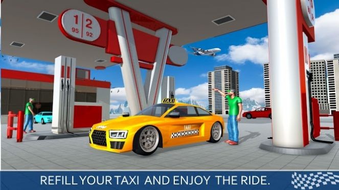 疯狂的出租车模拟器2021截图1