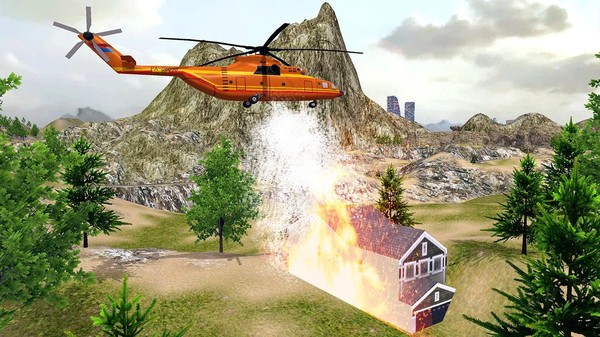 消防直升机救援模拟器截图1