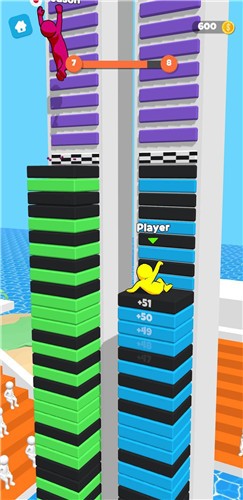 方塊堆積跳躍截圖
