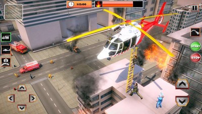 城市消防车救援模拟截图4