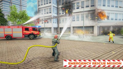 城市消防车救援模拟截图2