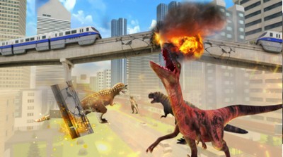 恐龙毁灭城市截图1