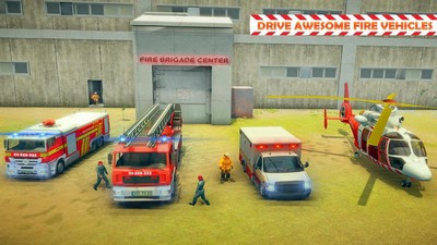 城市消防车救援模拟截图3
