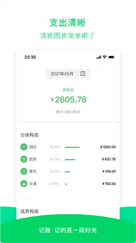 早晚记账截图