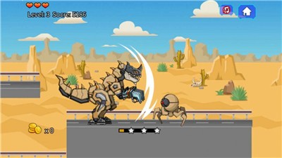 沙漠霸王龙机器恐龙部队截图3