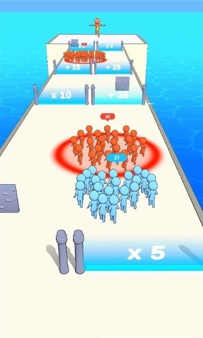 火柴人軍隊(duì)沖刺截圖