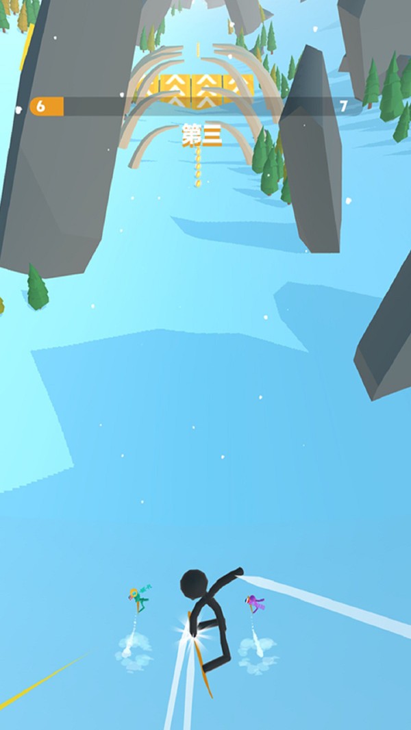 火柴人滑雪大作戰(zhàn)截圖
