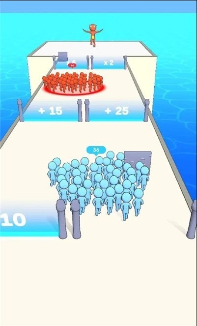 火柴人軍隊(duì)沖刺截圖