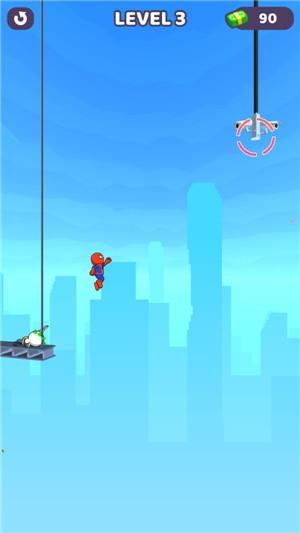 蜘蛛俠飛鉤跑酷截圖