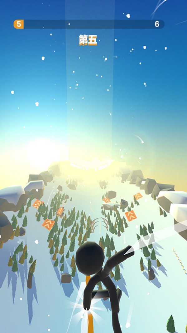 火柴人滑雪大作戰(zhàn)截圖