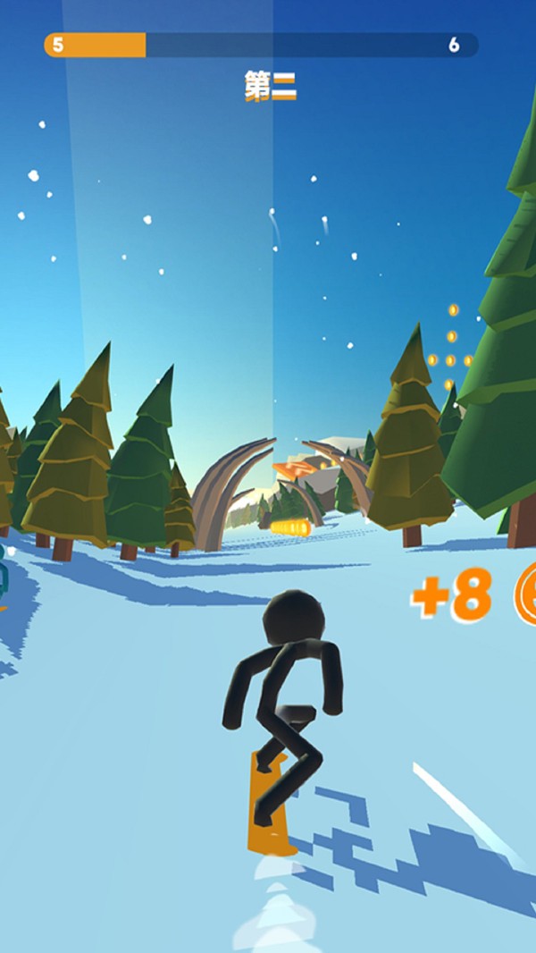 火柴人滑雪大作戰(zhàn)截圖
