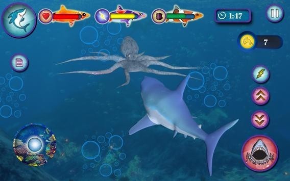 海洋鲨鱼模拟器截图3