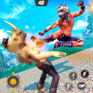 野生动物摔跤斗士下载,动作格斗手游安卓版v1.2