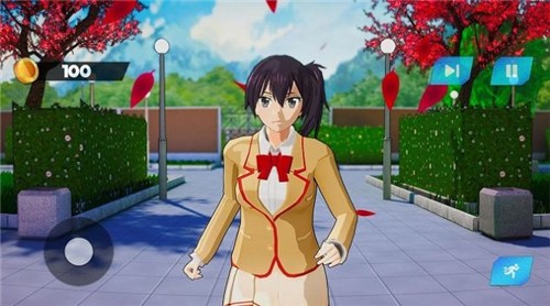 動(dòng)漫櫻花女孩截圖