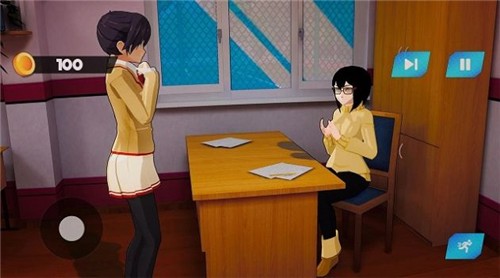 動(dòng)漫櫻花女孩截圖