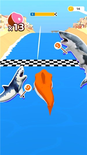鲨鱼跑截图2