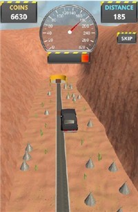 汽車峽谷跳躍截圖